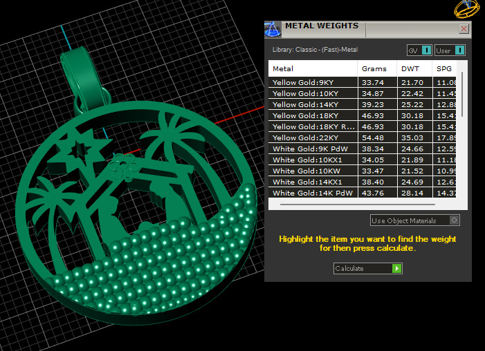 nativity scene pendant  3D printable model  3D print model_6