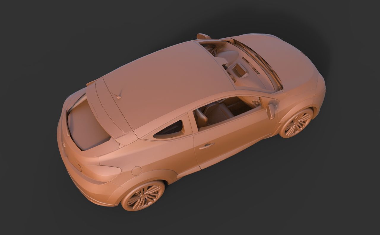 Renault Megane RS 3D print model_6