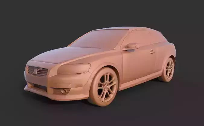 Volvo C30 3D print model