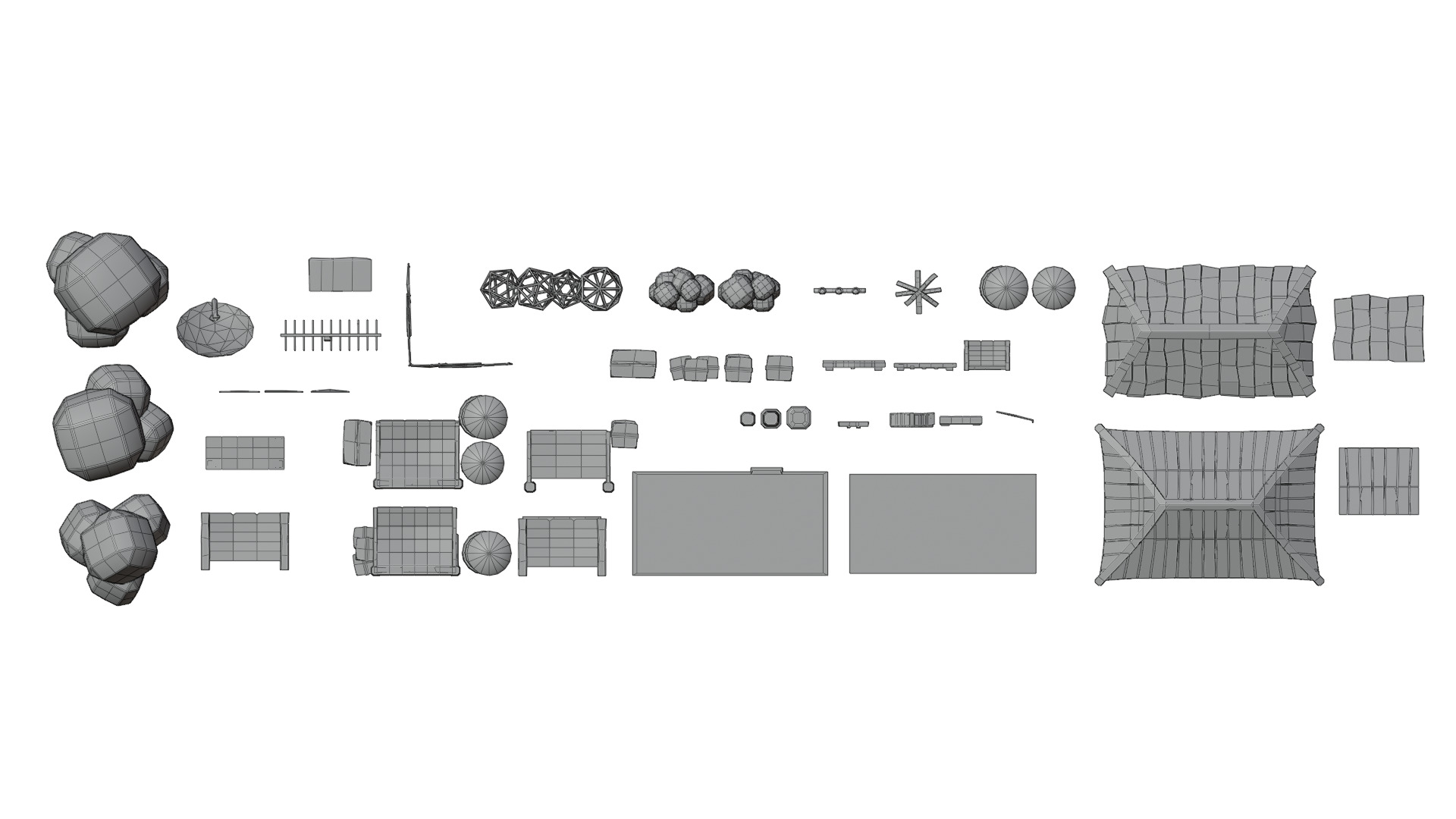 Village Asset Pack  Game Ready  Low Poly Low-poly 3D model_12