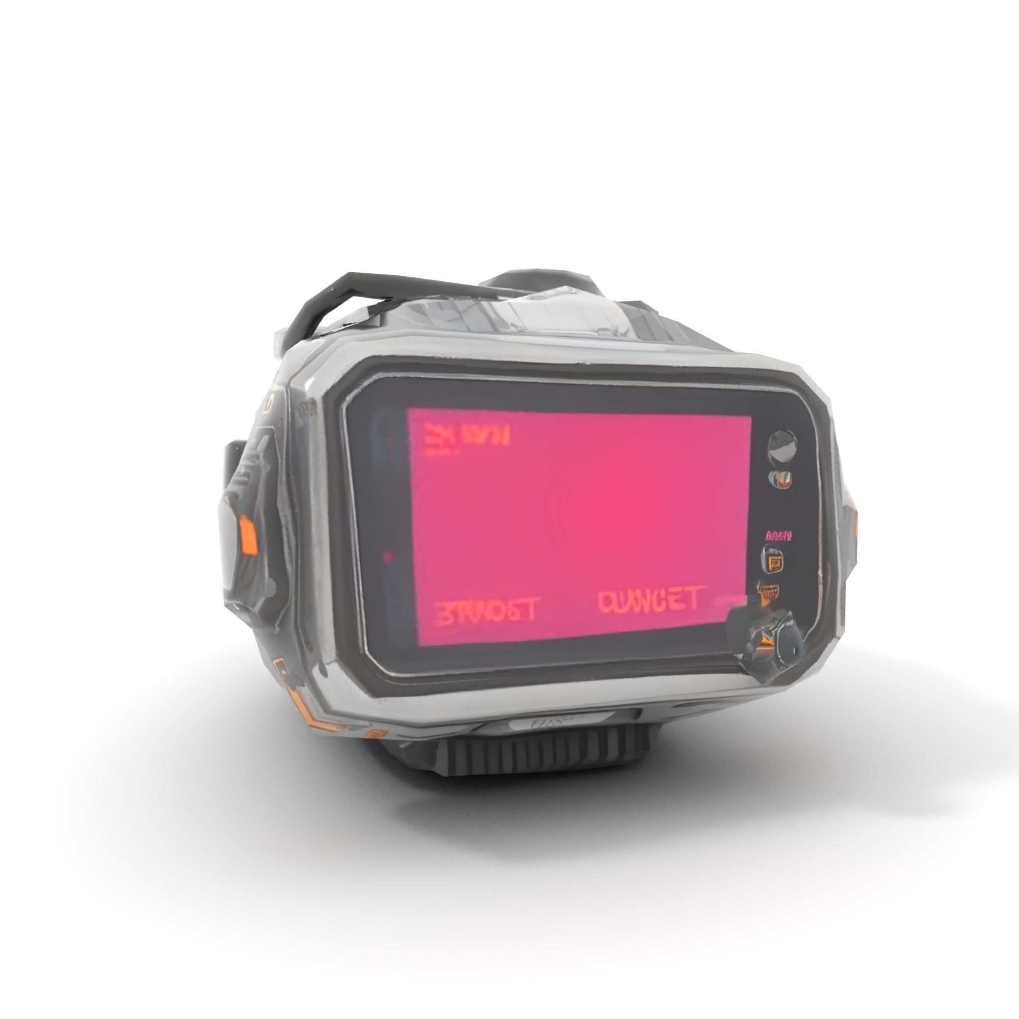 Futuristic Wrist Device model pack Low-poly 3D model_8