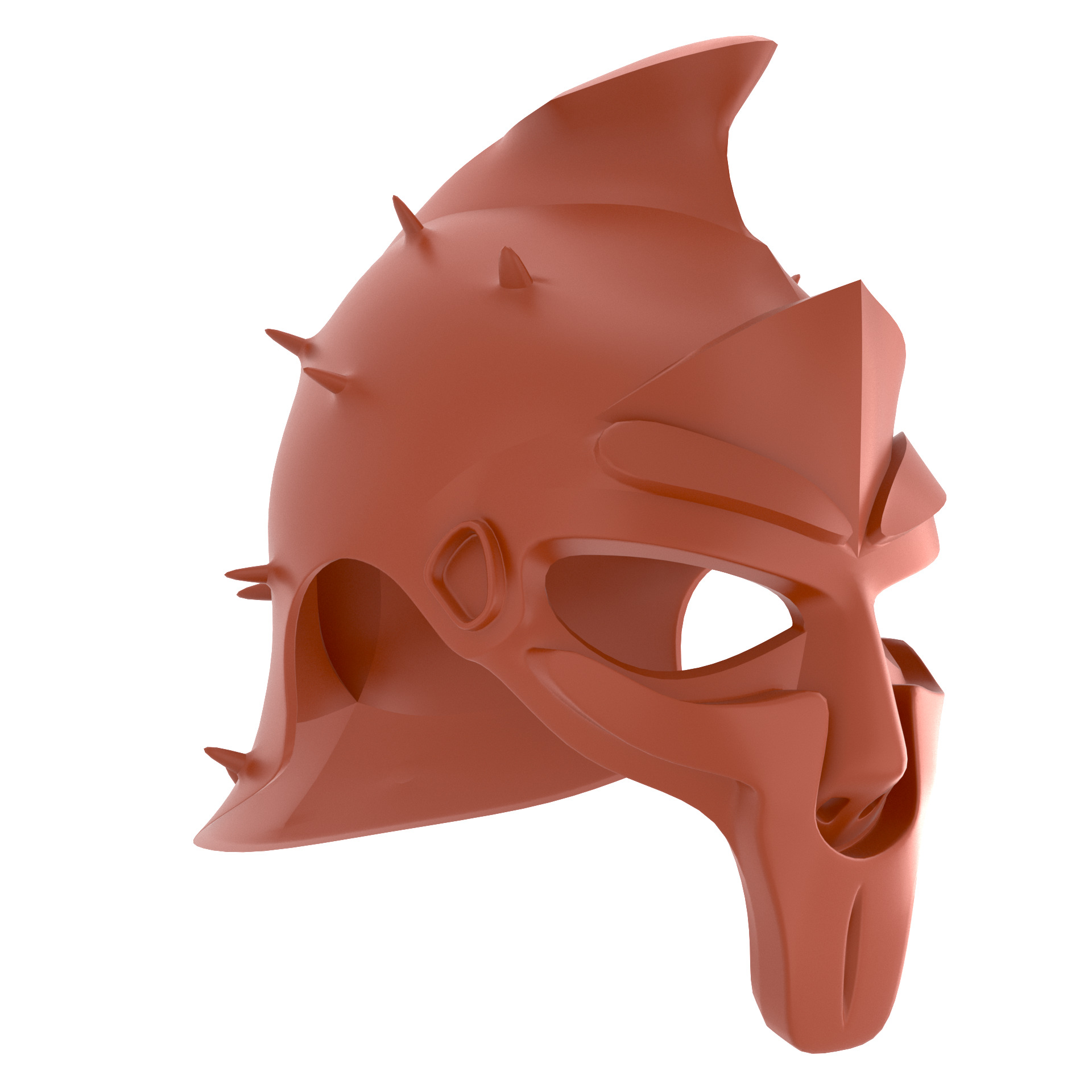 Gladiator Helmet 3D model_1