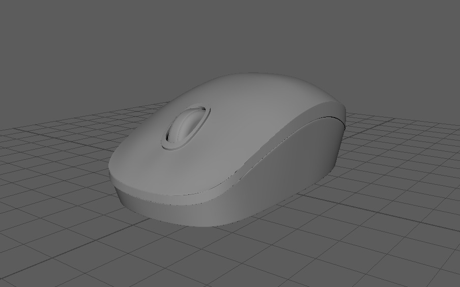 Realistic Computer Mouse 3D Model Low-poly 3D model_7