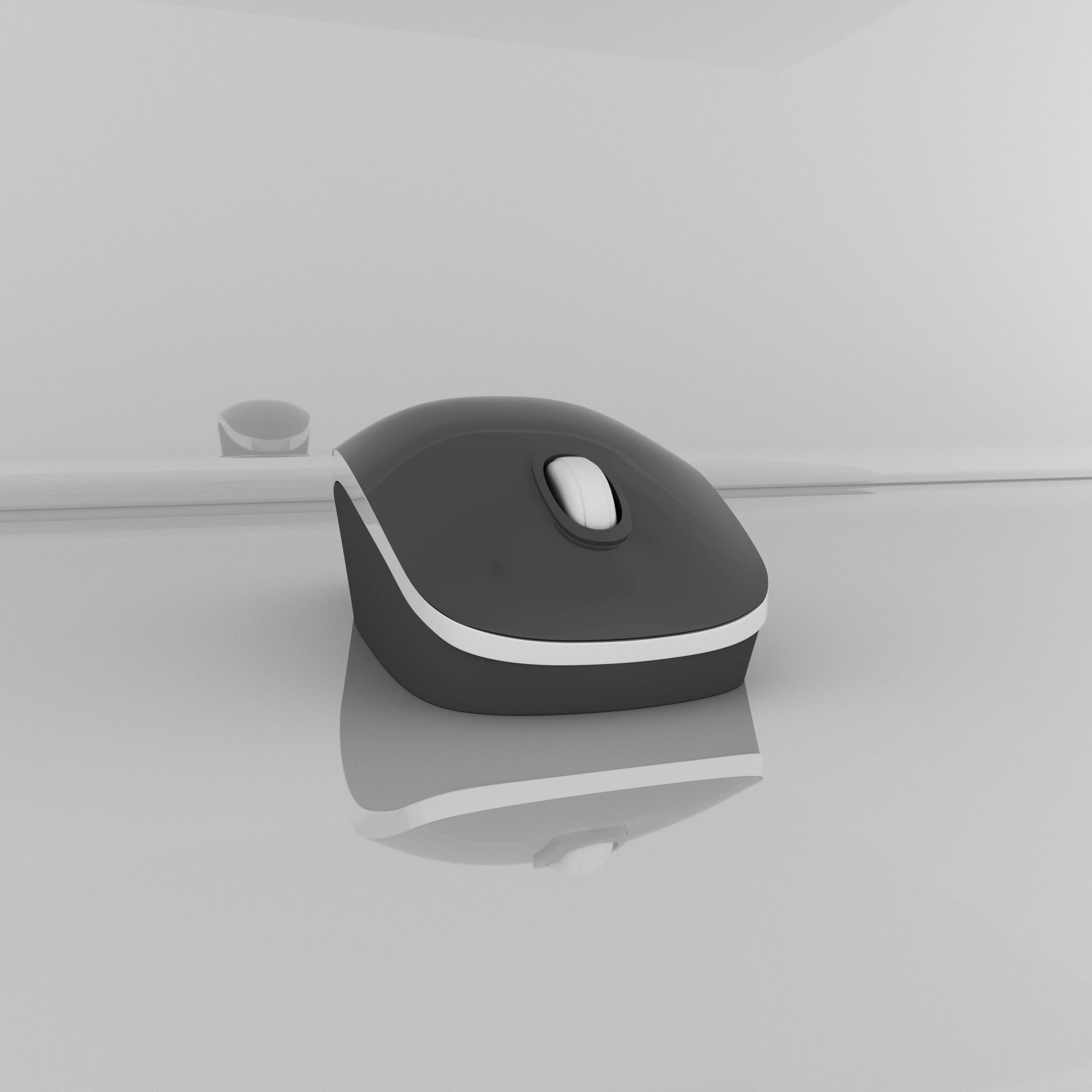 Realistic Computer Mouse 3D Model Low-poly 3D model_0