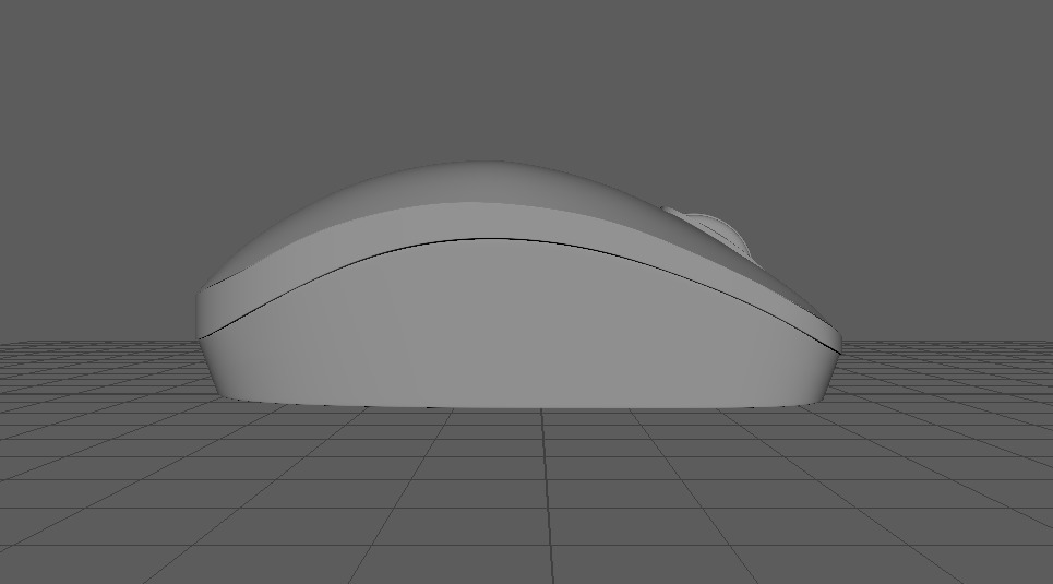 Realistic Computer Mouse 3D Model Low-poly 3D model_9