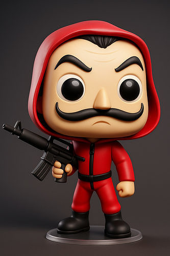 Money Heist - La Casa de Papel 3D print model