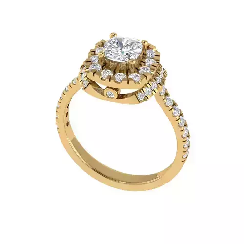 Bridal Ring 3D print model