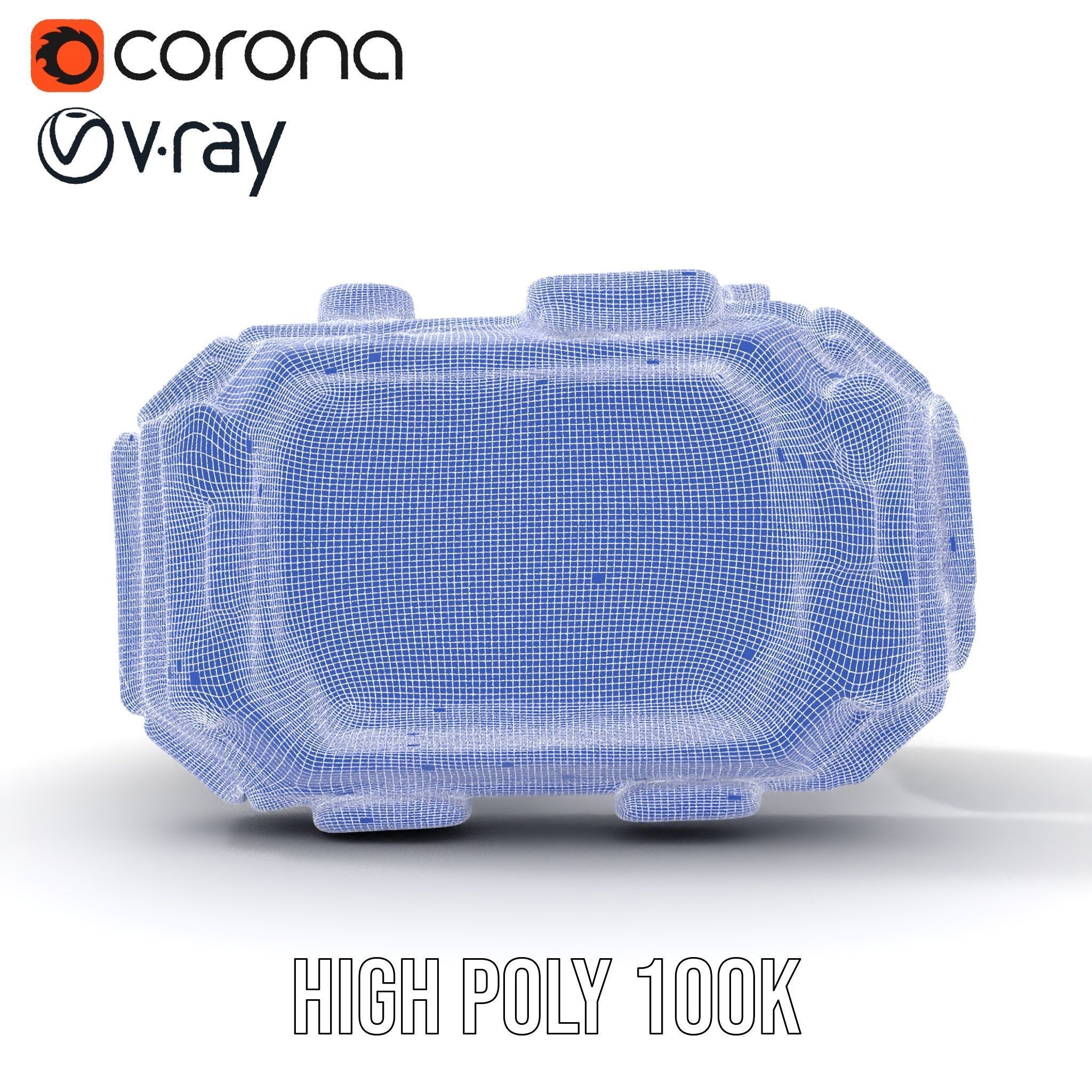 Futuristic Wearable Device Model Pack SciFi Concept Low-poly 3D model_33