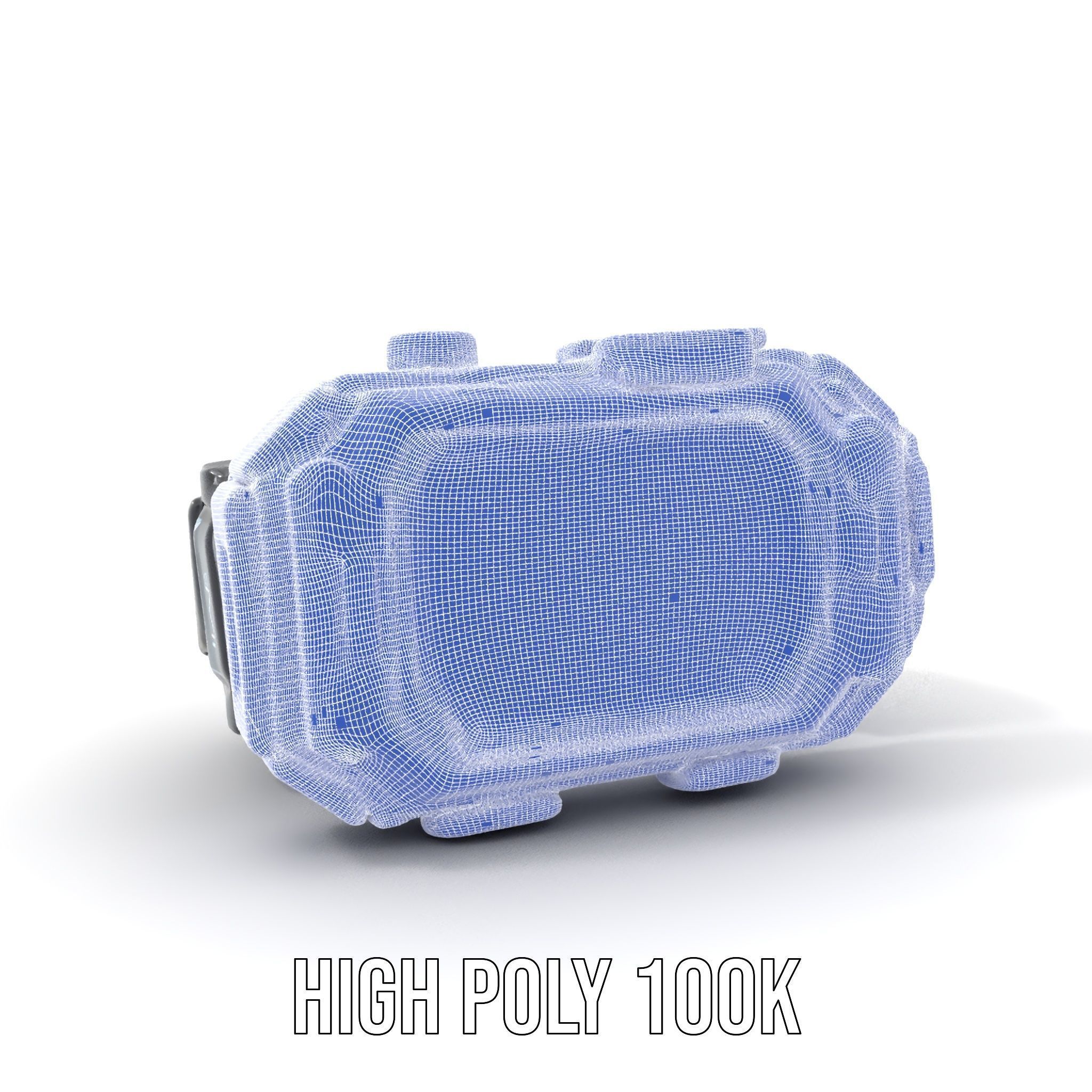 Futuristic Wearable Device Model Pack SciFi Concept Low-poly 3D model_5