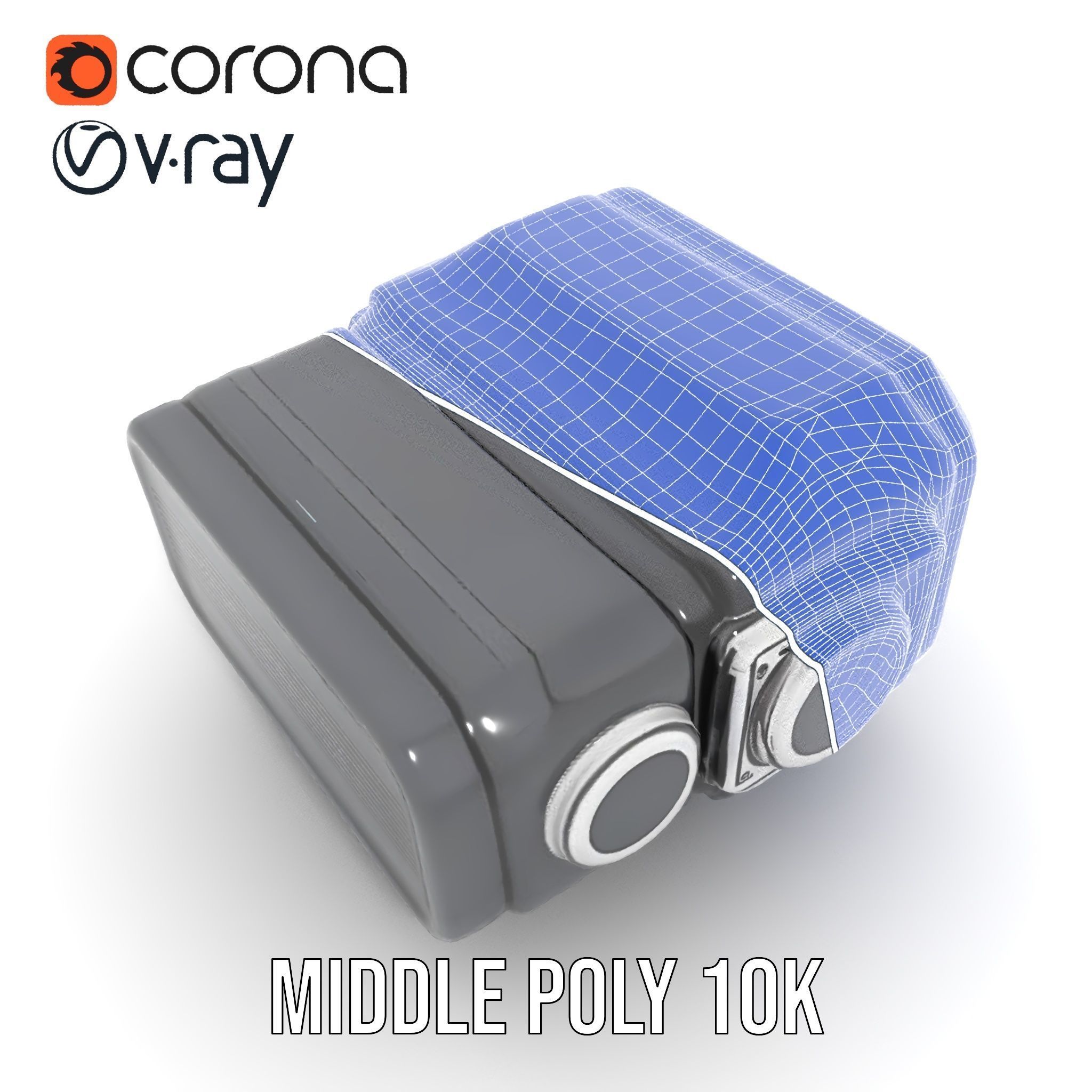 Futuristic Camera Model Pack with Advanced Features Low-poly 3D model_22