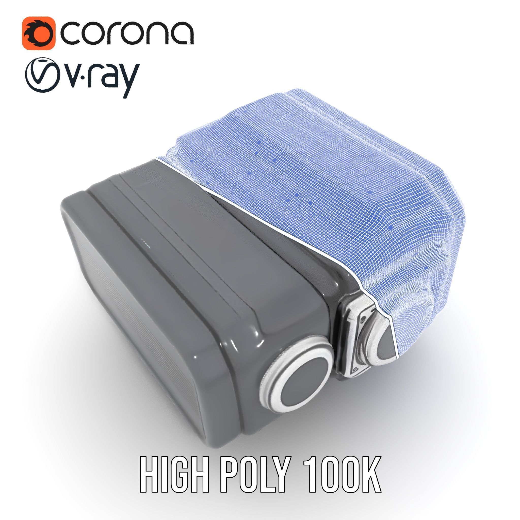 Futuristic Camera Model Pack with Advanced Features Low-poly 3D model_33