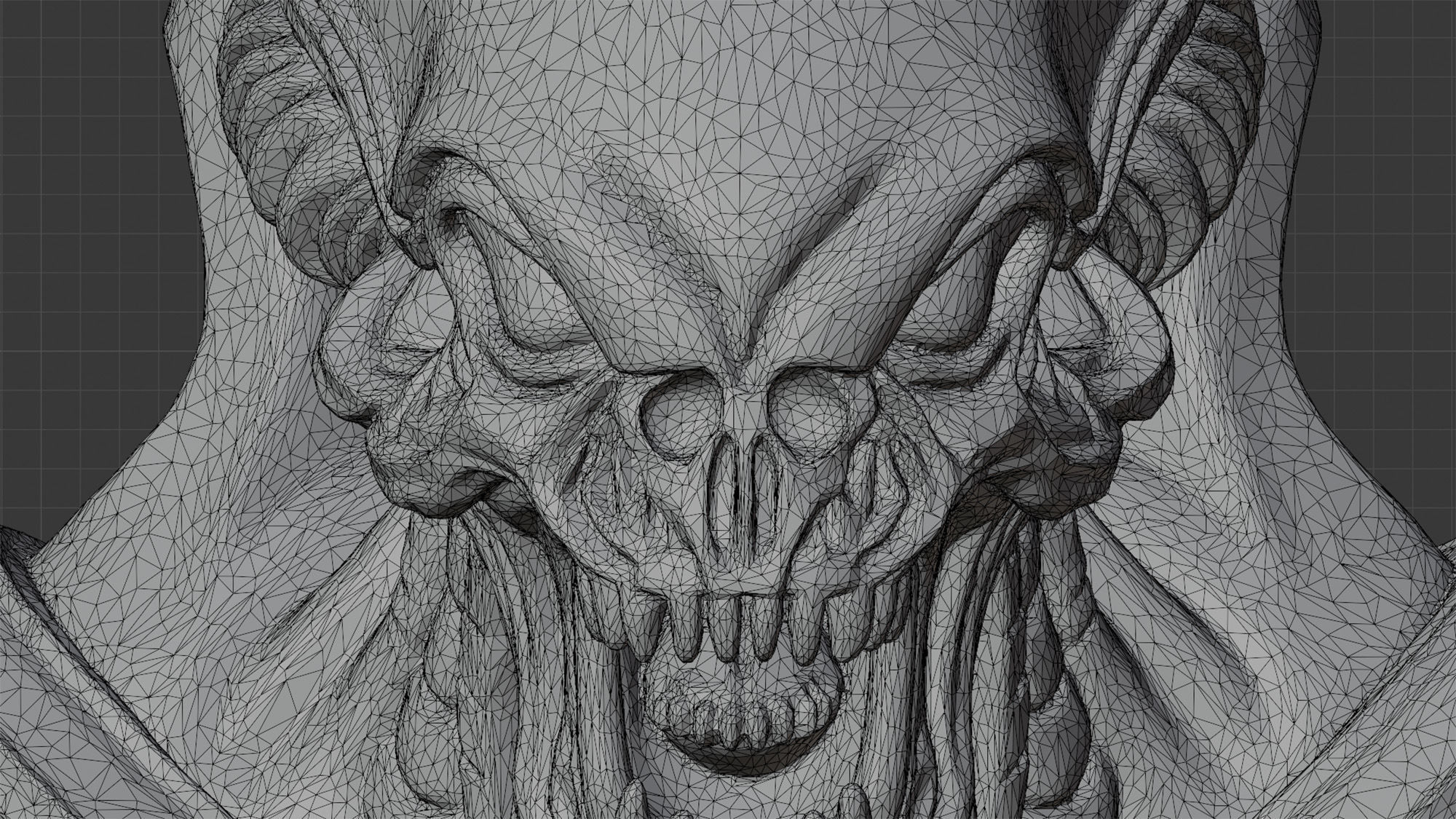 Alien Monster 3D Print Model Sci-Fi Extraterrestrial Creature 3D print model_6