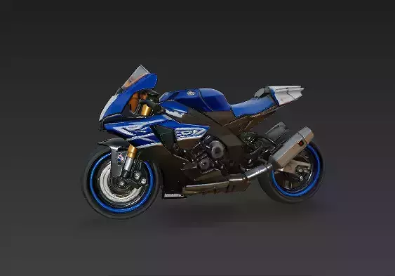 Yamaha R1 Superbike - Speed Forged in Fire Designed for Glory