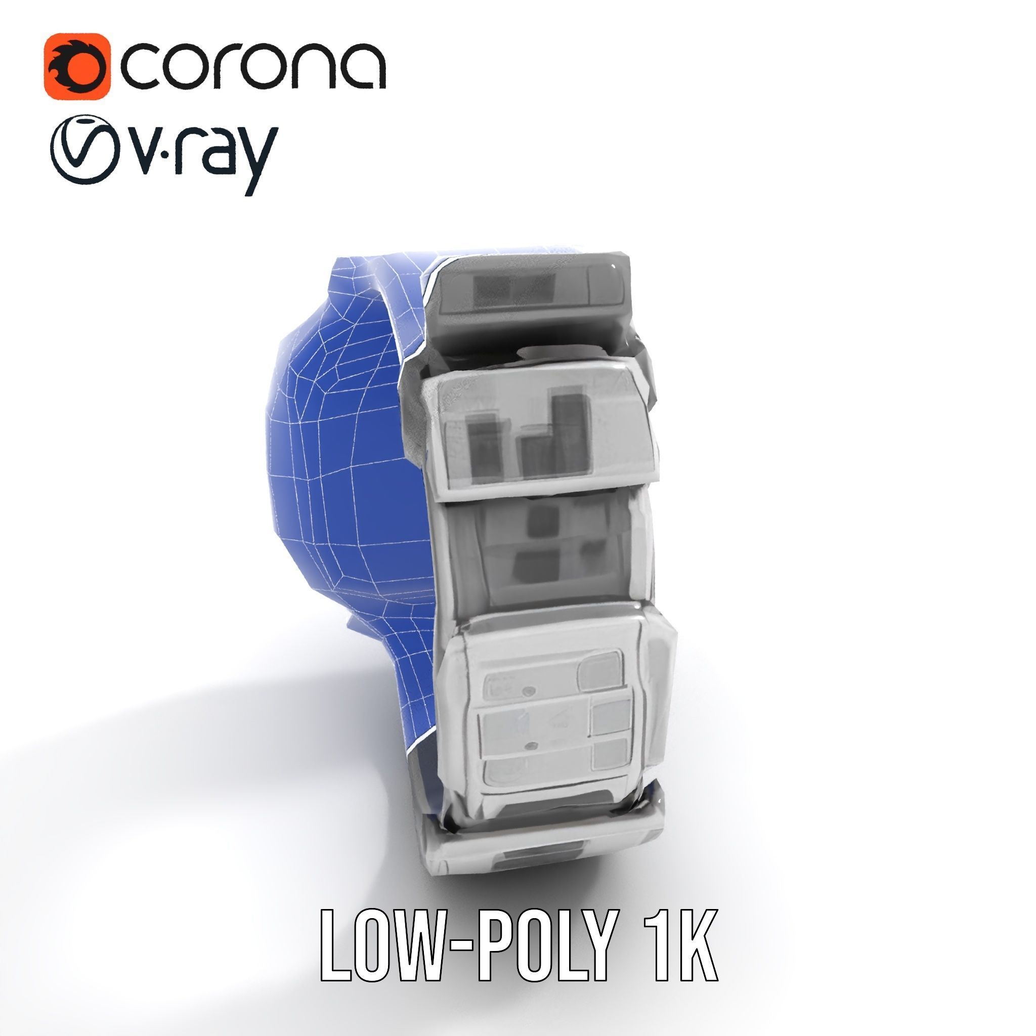 Advanced Digital Watch Model Pack Low-poly 3D model_18