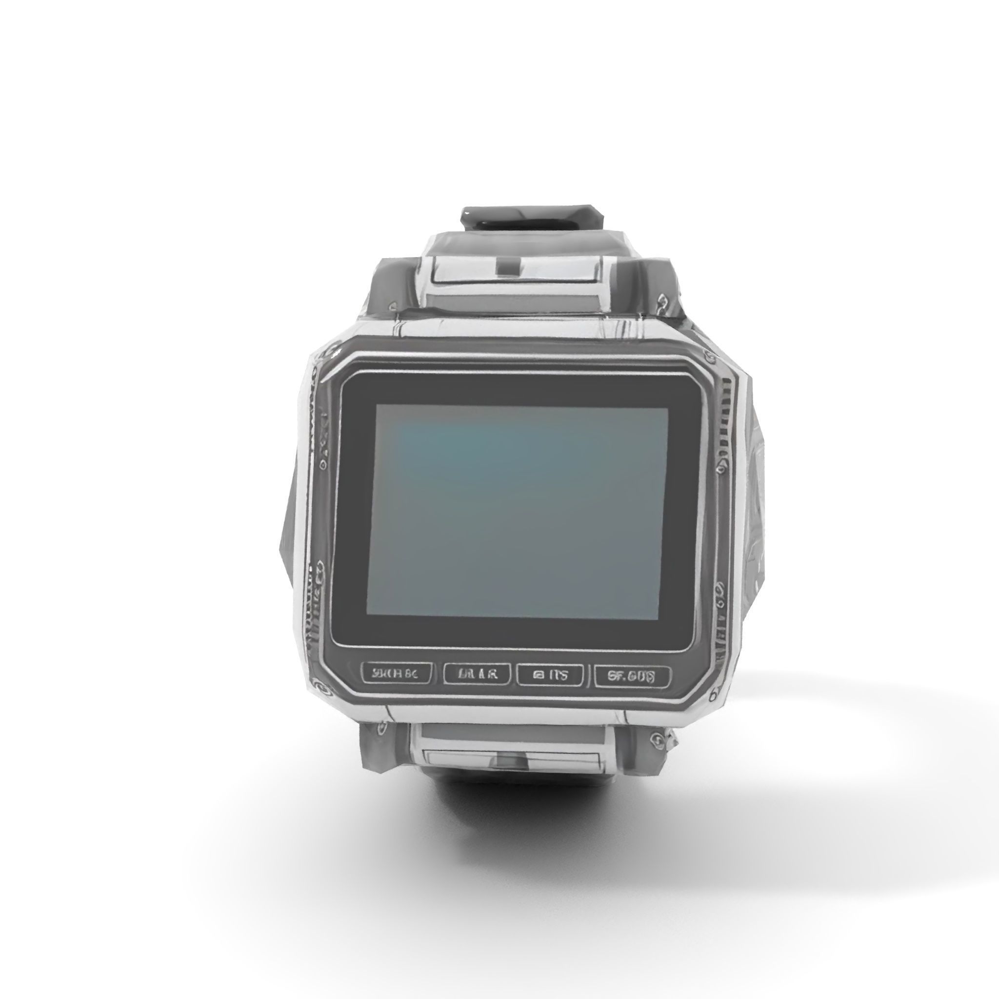 Advanced Digital Watch Model Pack Low-poly 3D model_13
