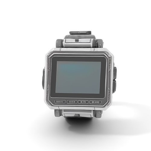 Advanced Digital Watch Model Pack Low-poly 3D model
