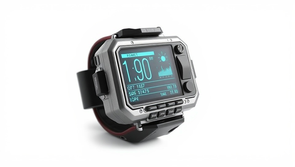 Futuristic Dive Computer Watch Model Pack Low-poly 3D model_3