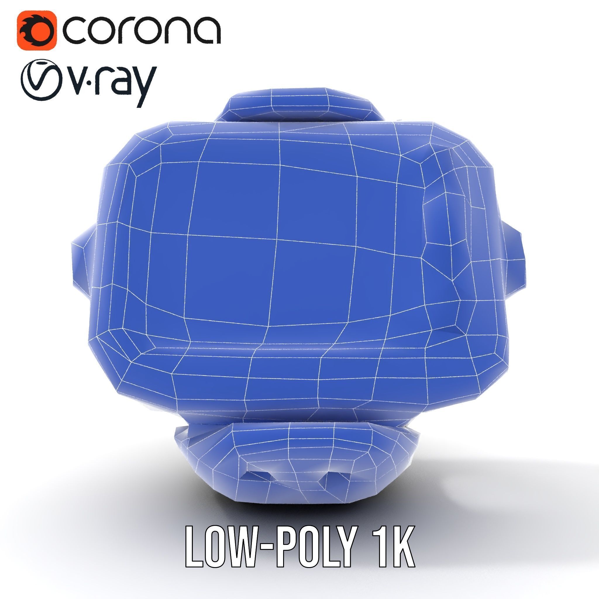 Futuristic Dive Computer Watch Model Pack Low-poly 3D model_23