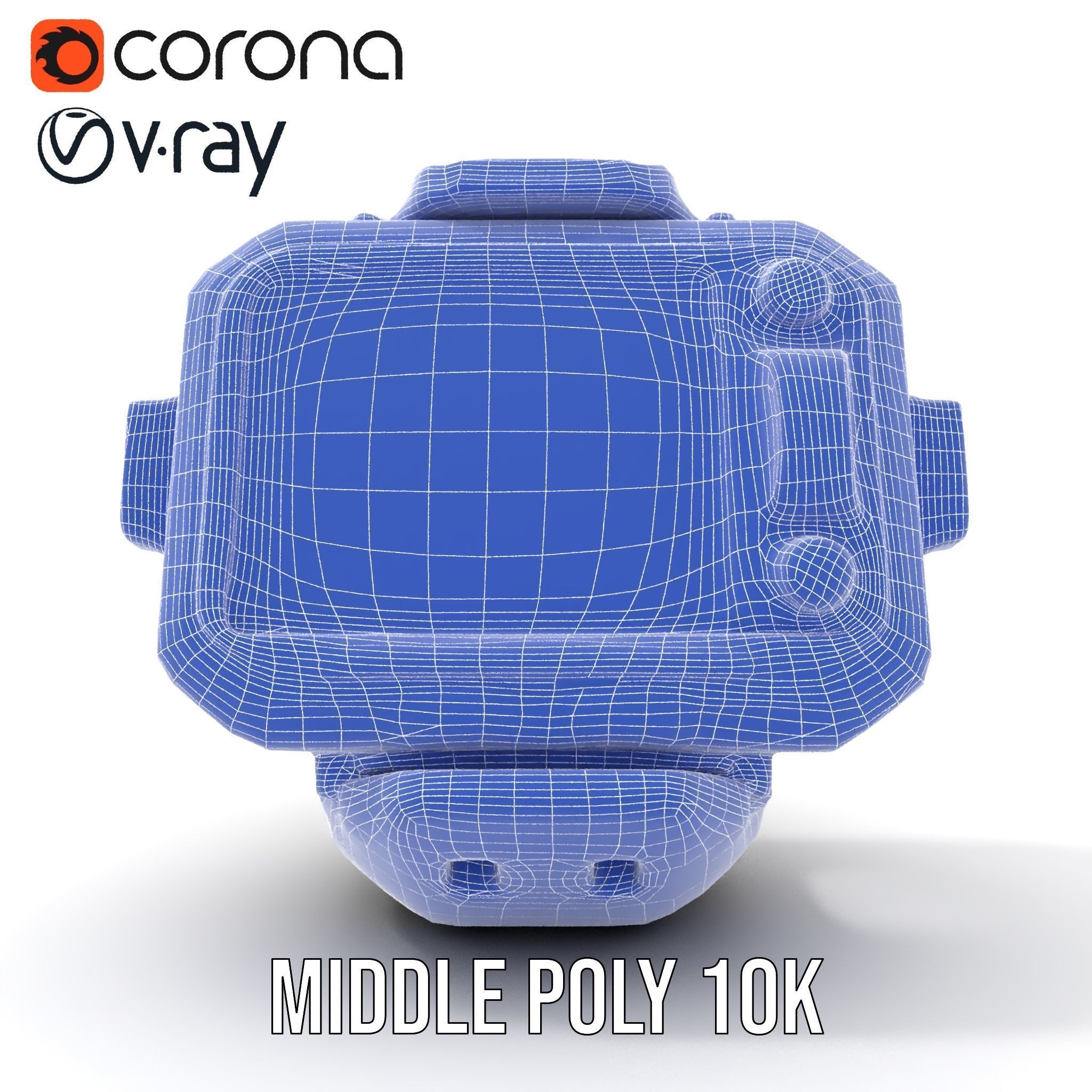 Futuristic Dive Computer Watch Model Pack Low-poly 3D model_31