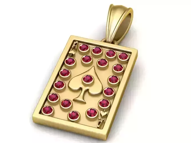 TAGS  GOLD PAGE PENDANT