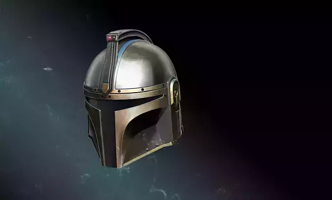 Custom Mandalorian helmet