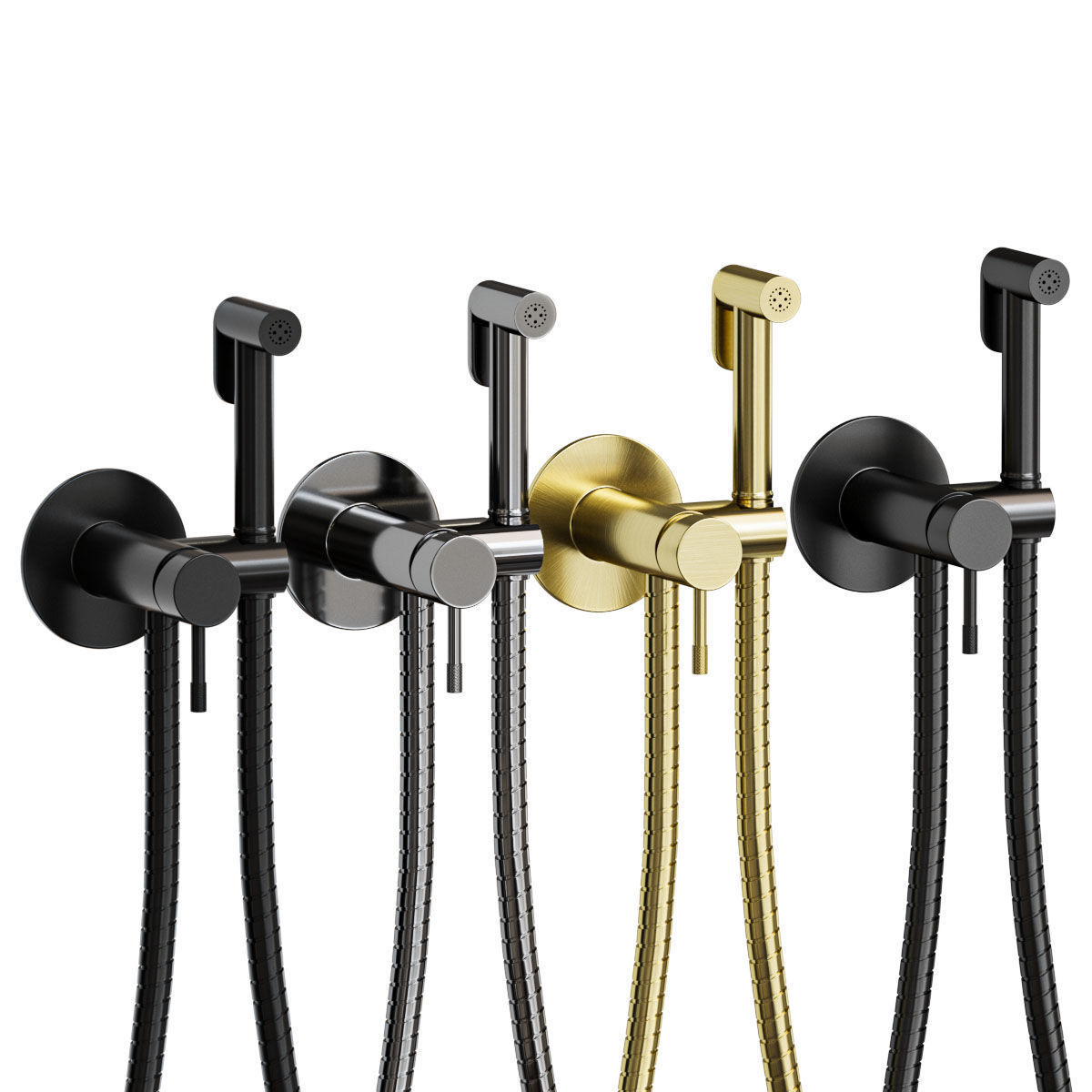 Timo Saona Faucet Set 3D model_4