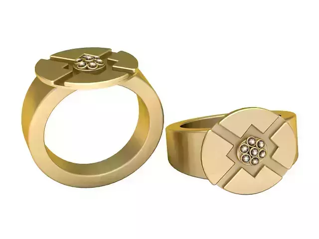 GOLD RING DIAMOUND 