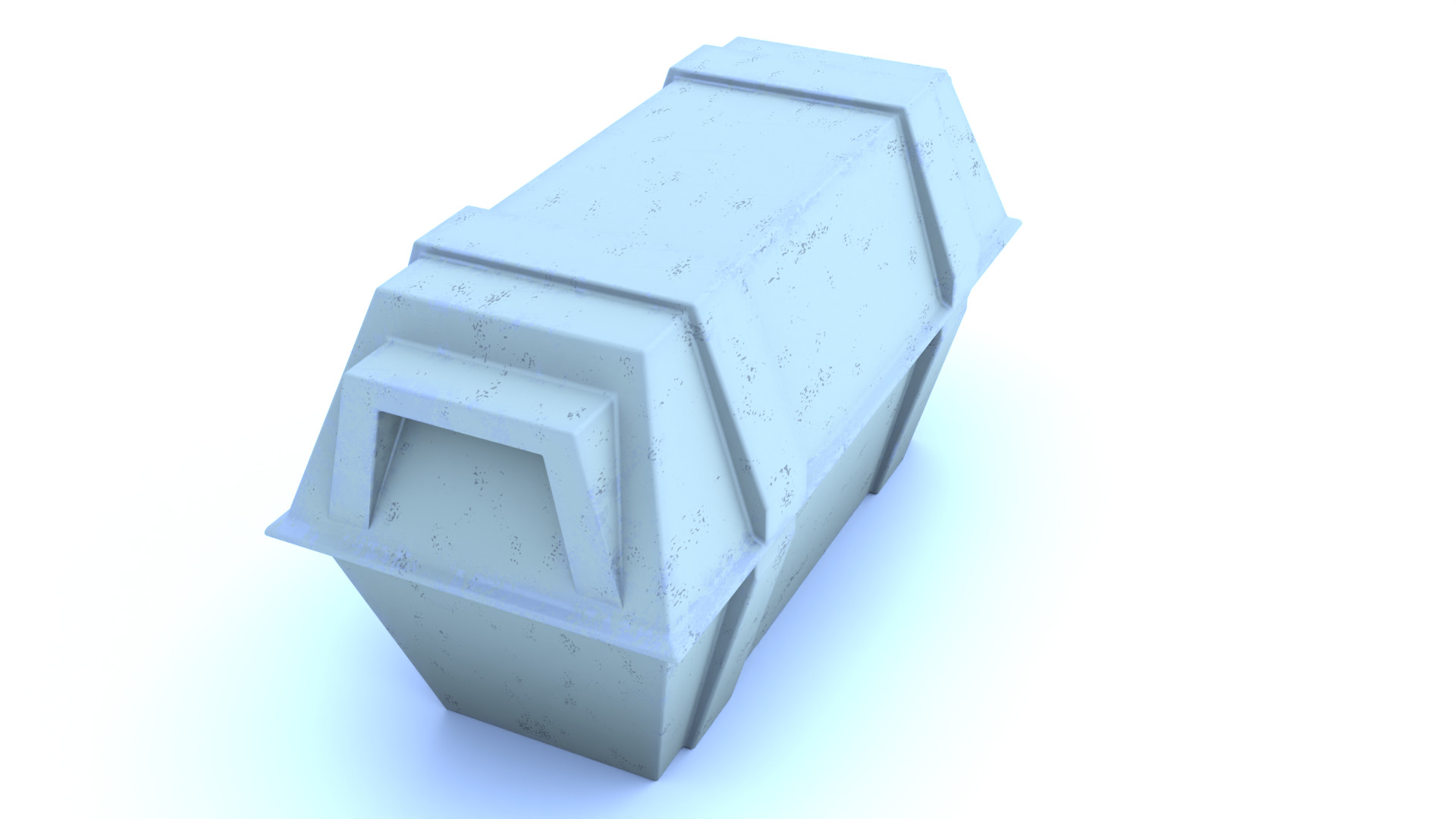 Echo Base Command Center Crate 1-6 scale Hottoys Free 3D print model_3