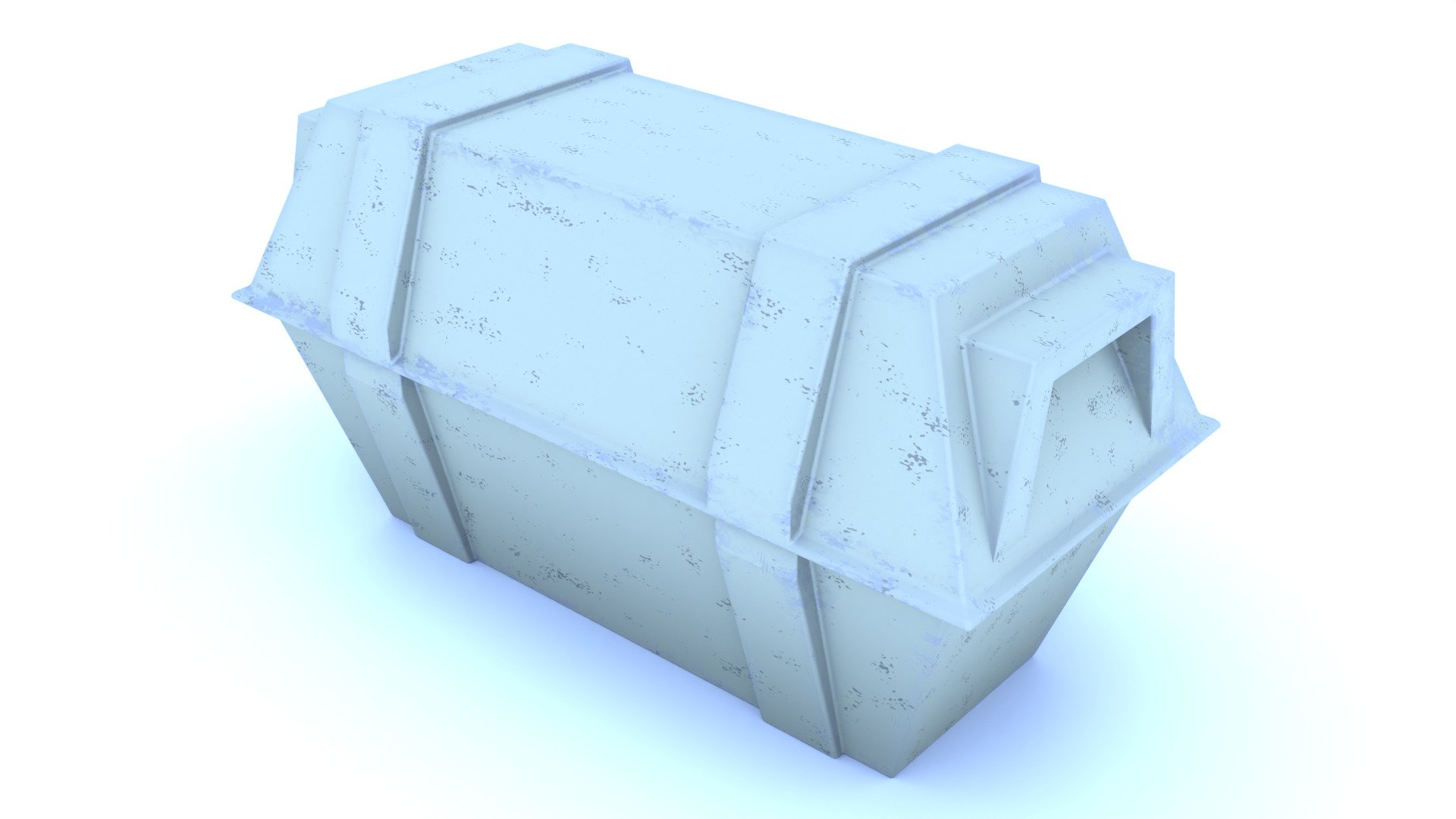 Echo Base Command Center Crate 1-6 scale Hottoys Free 3D print model_1