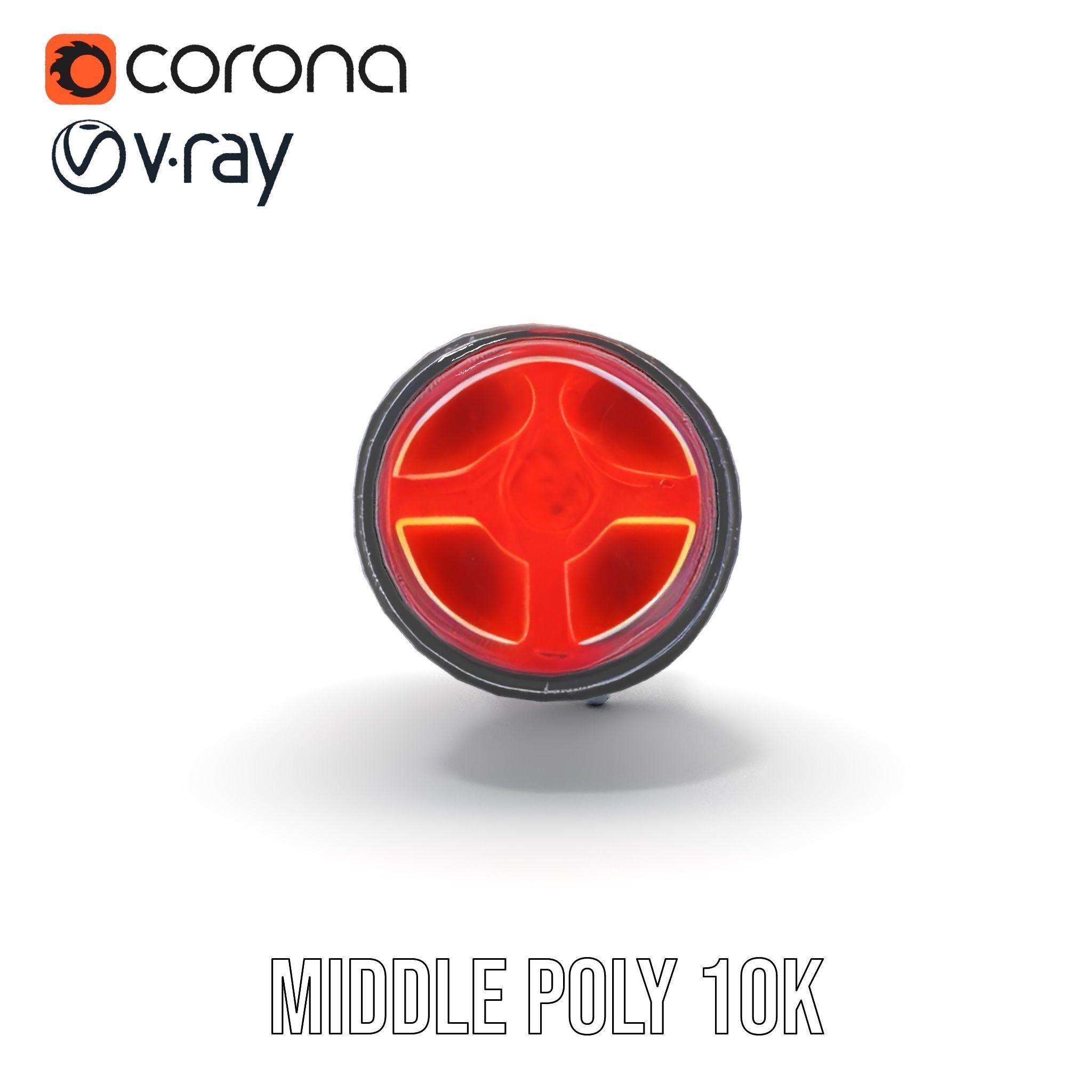 Futuristic Robotic Hand model pack Low-poly 3D model_12