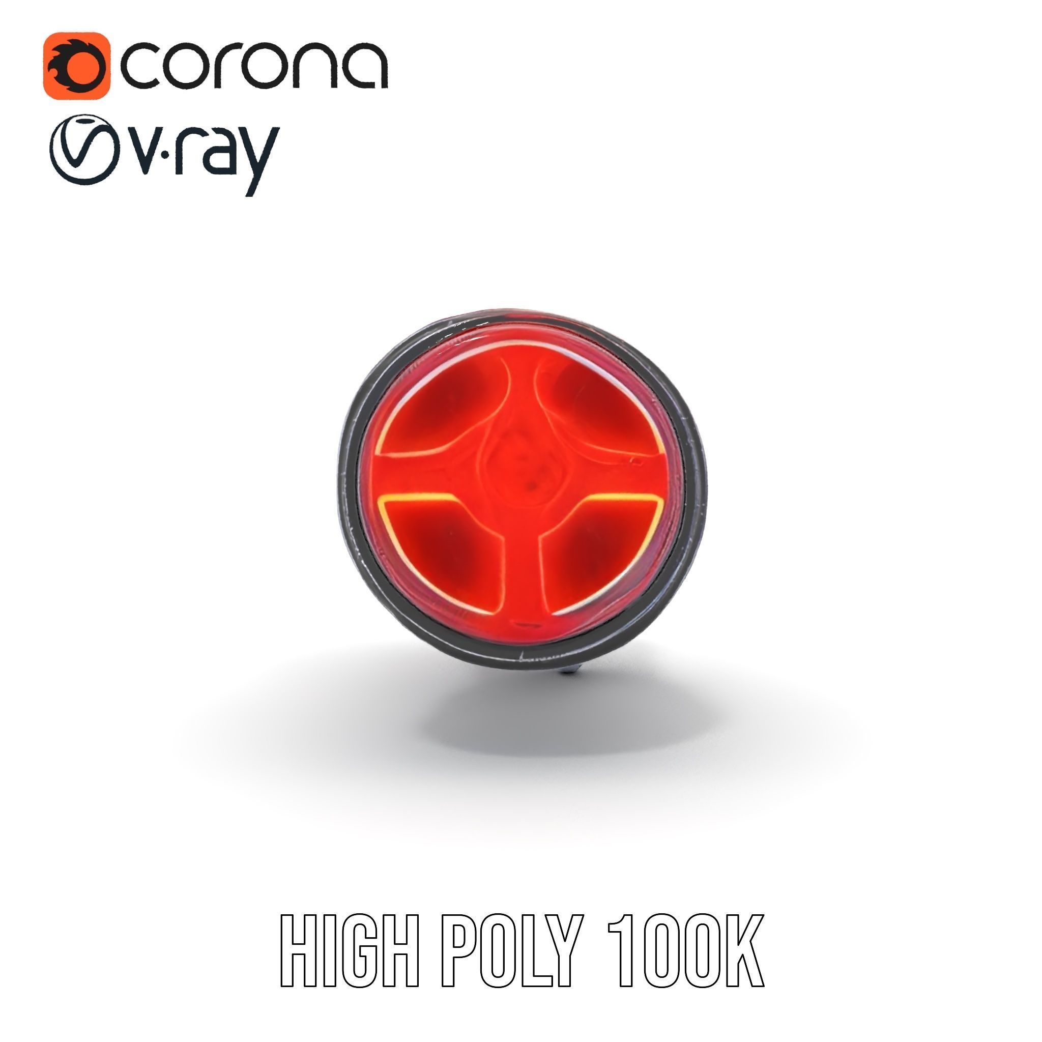 Futuristic Robotic Hand model pack Low-poly 3D model_24