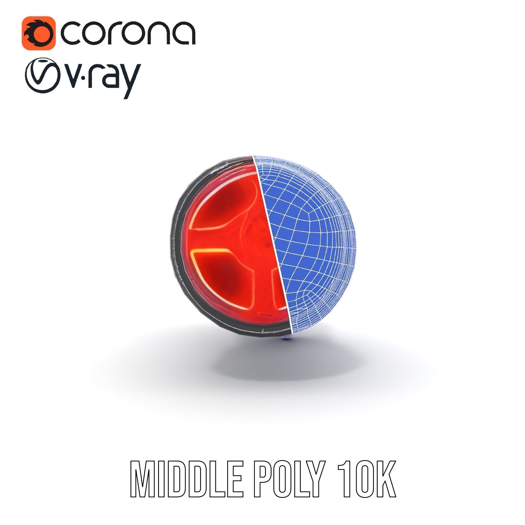 Futuristic Robotic Hand model pack Low-poly 3D model_28