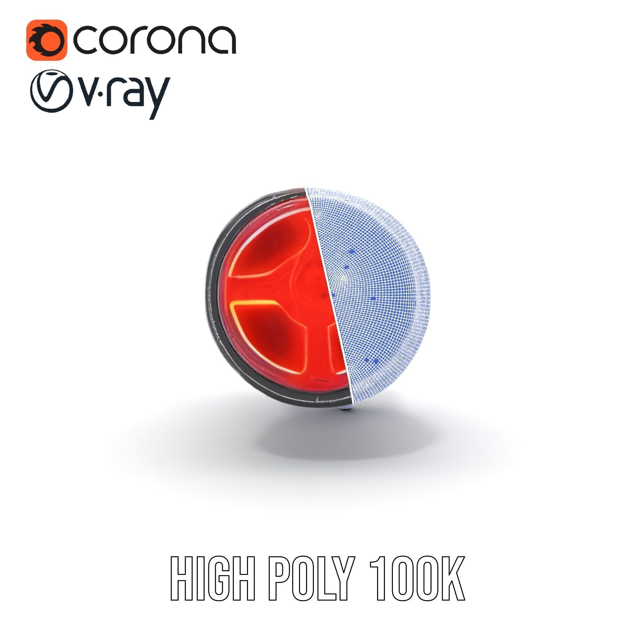 Futuristic Robotic Hand model pack Low-poly 3D model_35