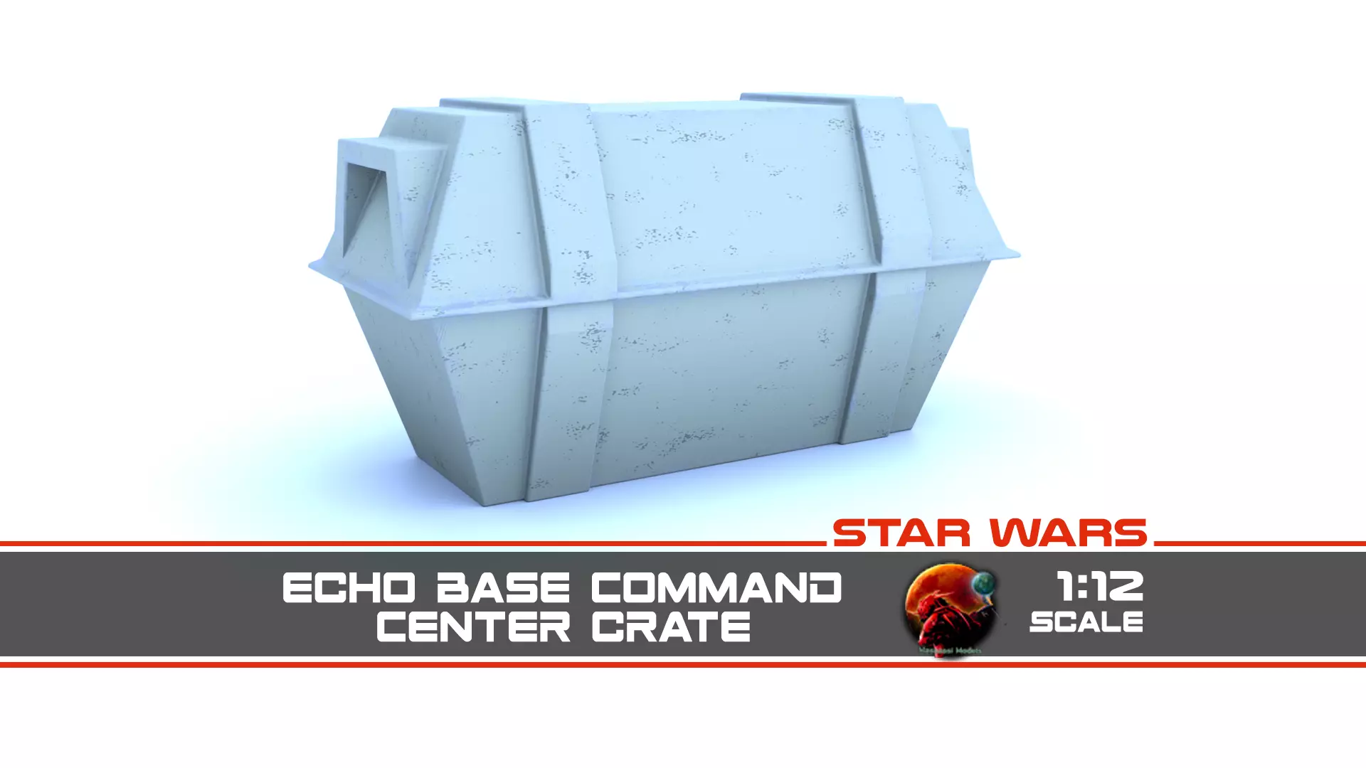 Echo Base Command Center Crate 1-12 scale Blackseries  Free 3D print model_0