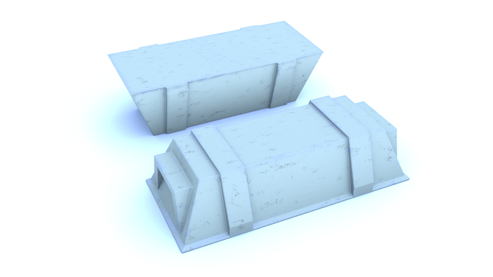 Echo Base Command Center Crate 1-12 scale Blackseries  Free 3D print model_10