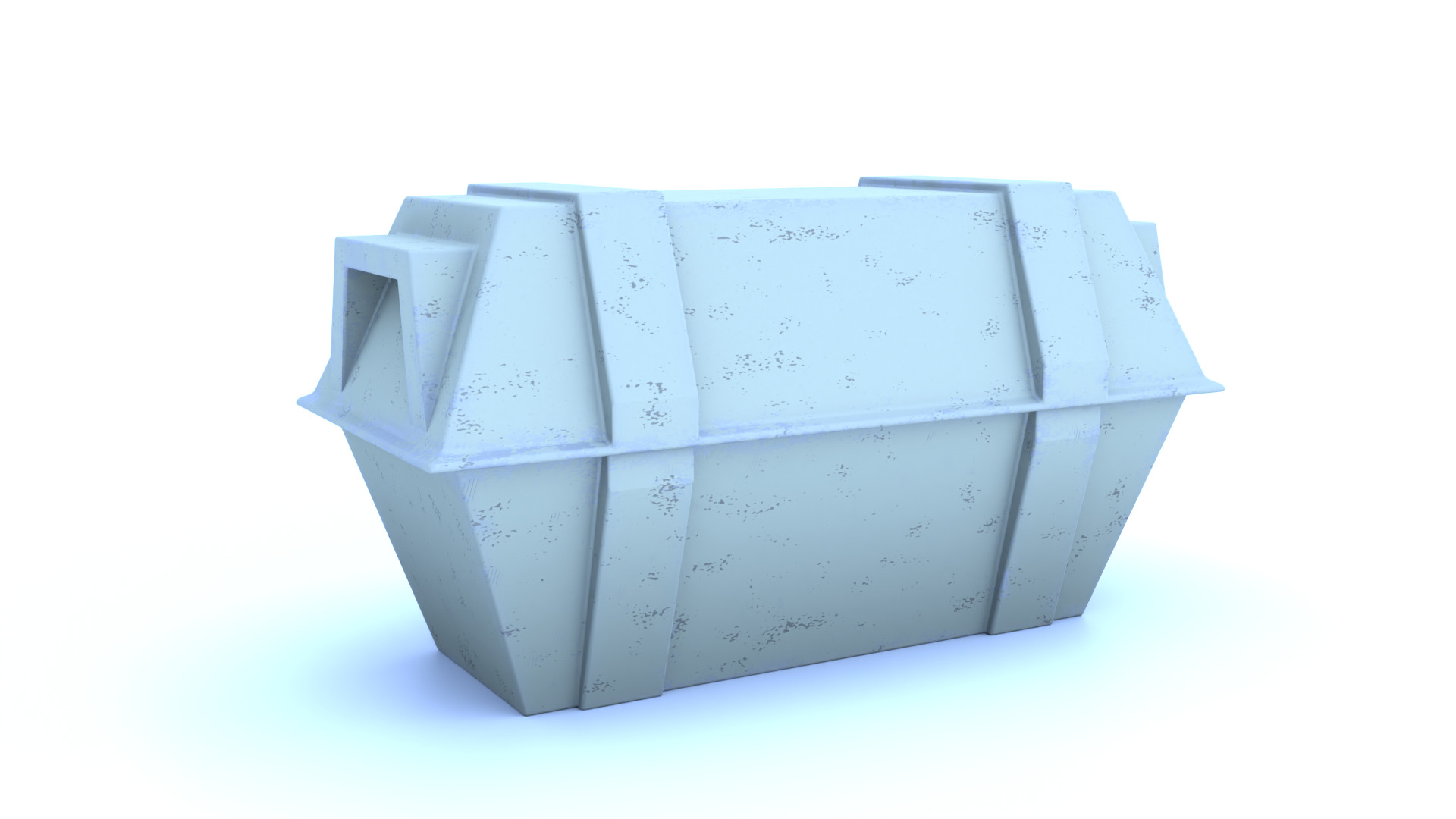 Echo Base Command Center Crate 1-12 scale Blackseries  Free 3D print model_1