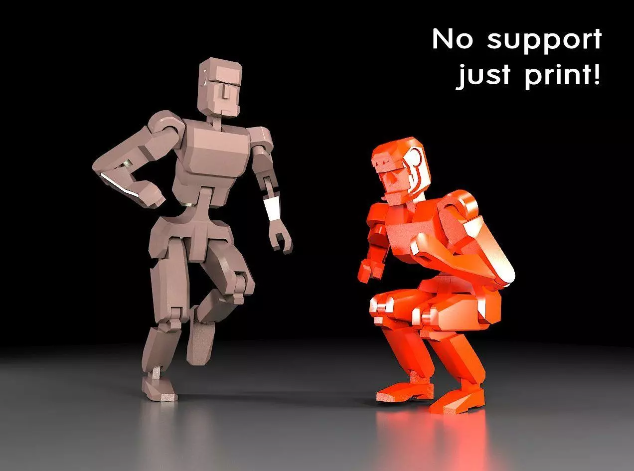 Figuer Elegant Man  Woman Duo 3D print model_0