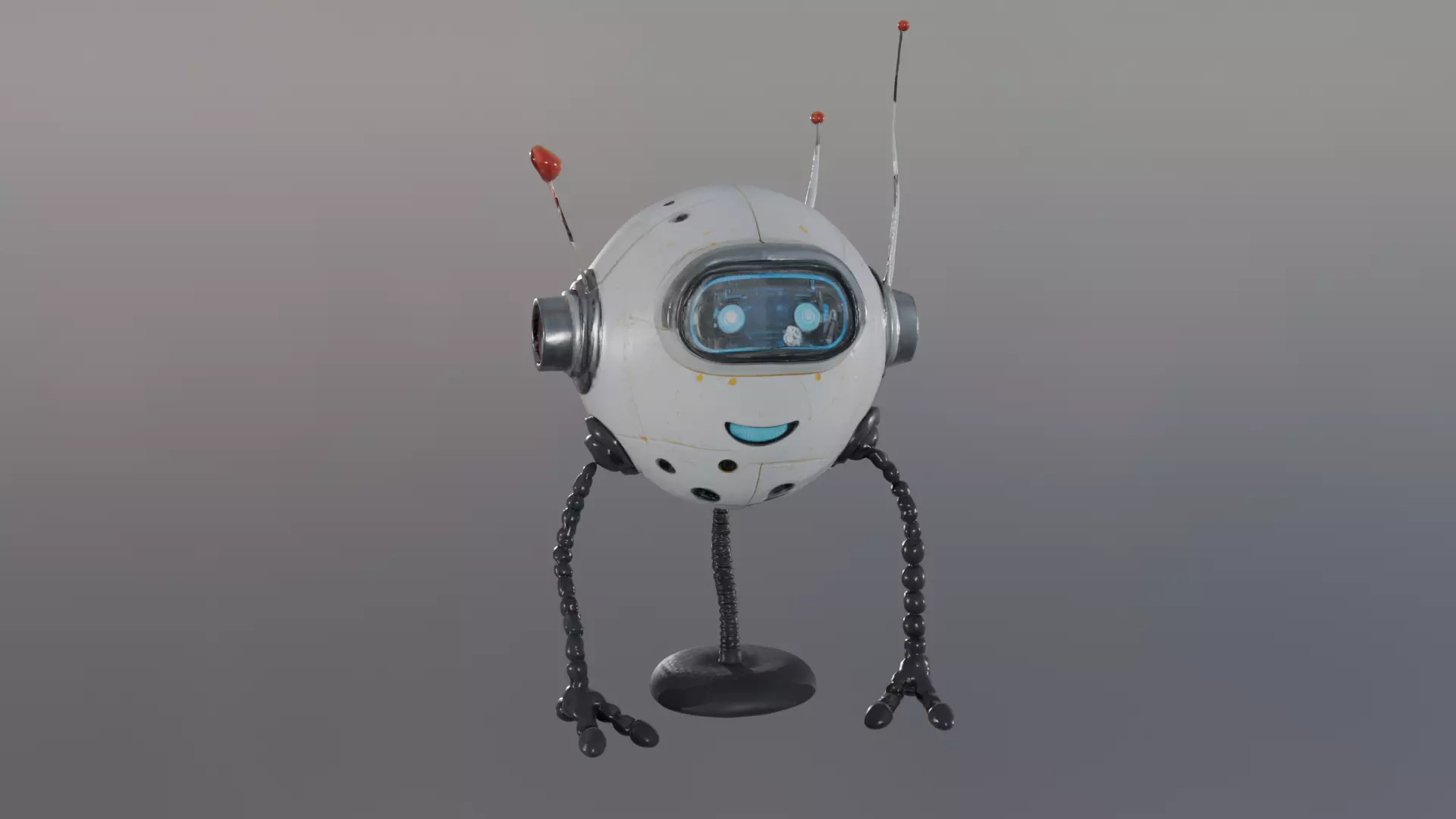 Galactic Explorer Bot 3D model_0