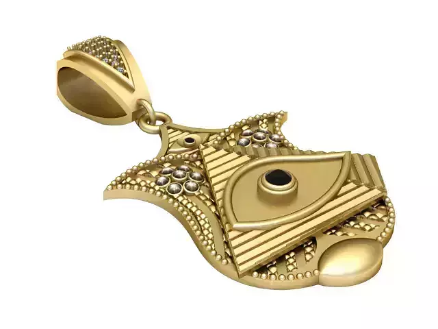 GOLD RING DIAMOND 3D printable modeL