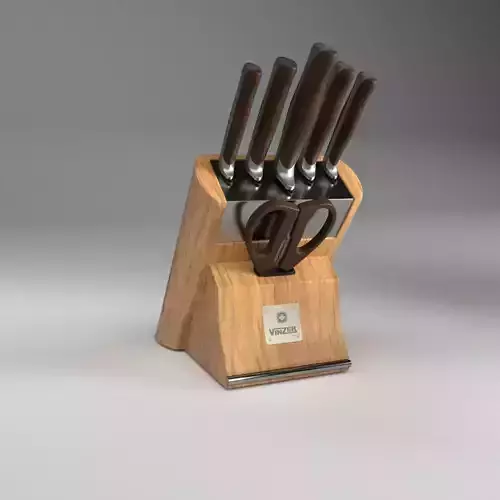  A set of knives