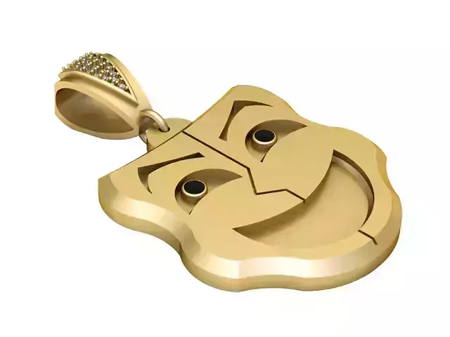 FACES MASK PENDANT 