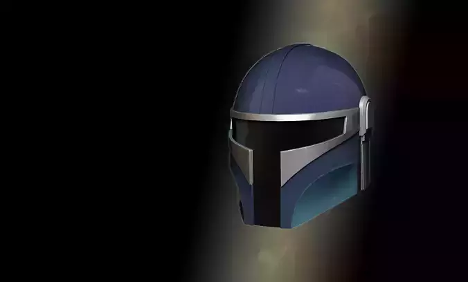 Foundling Ragnar helmet 3D print model