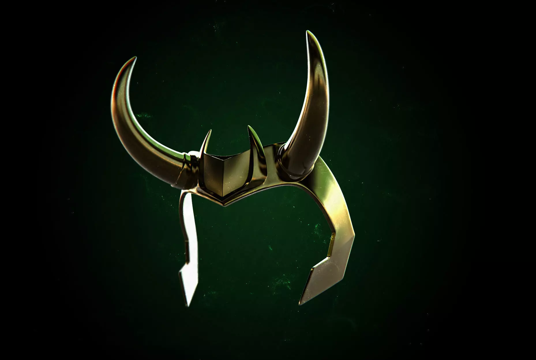 President Loki crown 3D print model_0