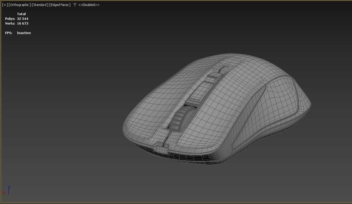 computer mouse 3D model_4