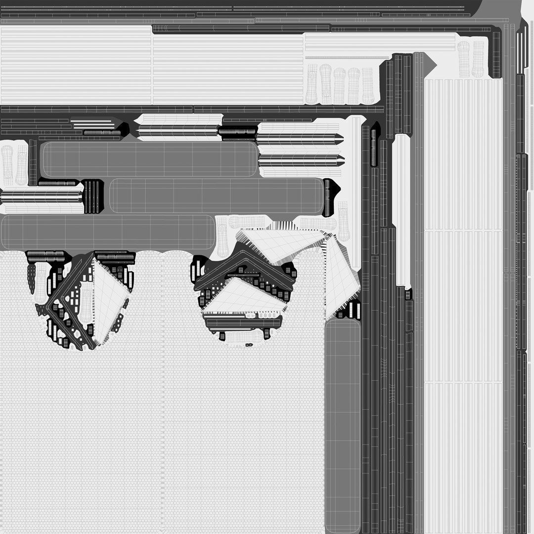 Electric Vehicle Charging 3D Model Collection_10