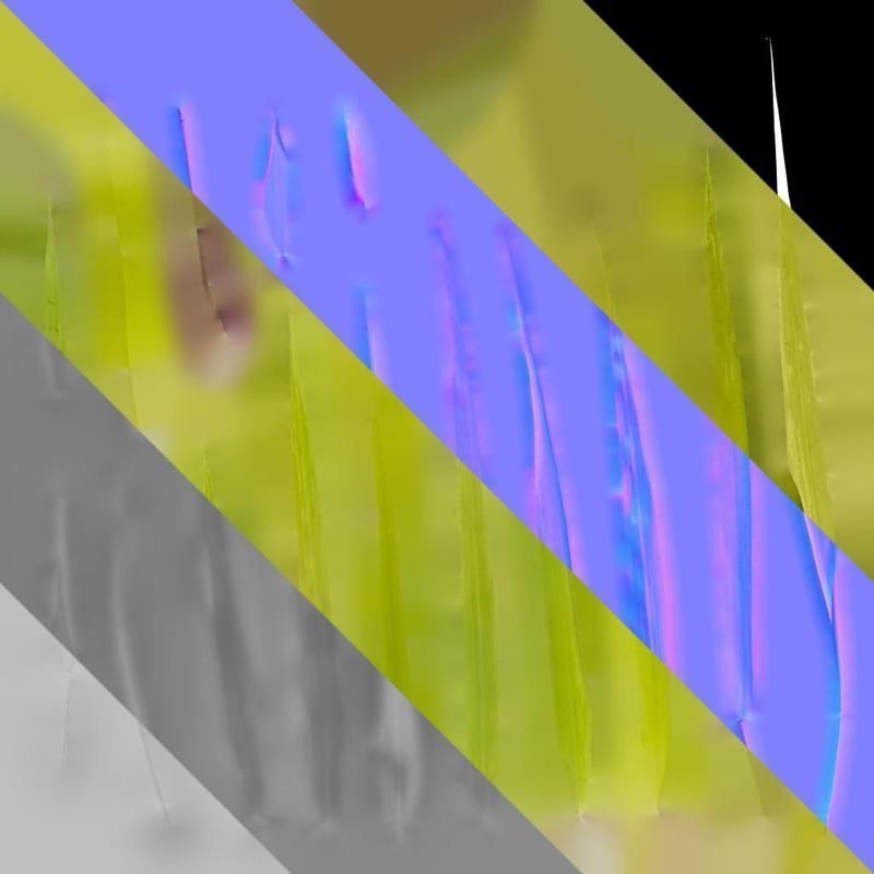 Anydrafts Bambusa multiplex Leaf 03 Texture_8