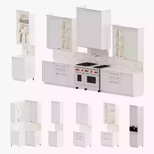 American style kitchen modules set  ONE