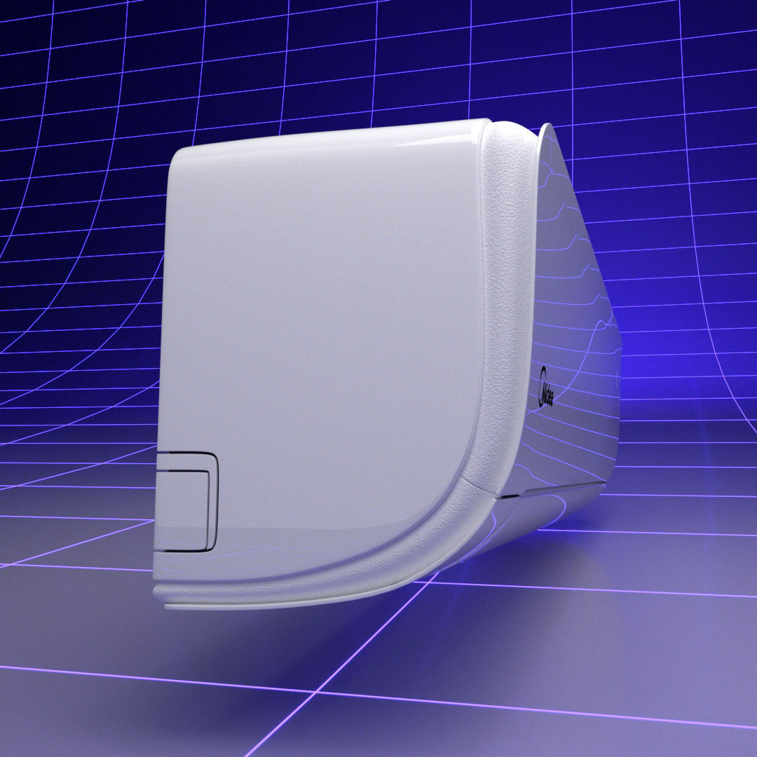 Air conditioning 3D model_2