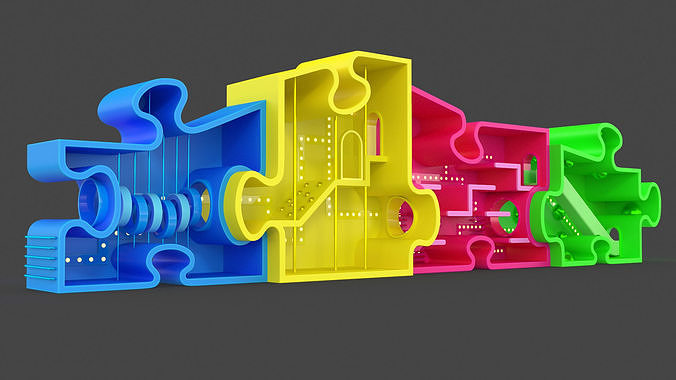 Playground Low-poly 3D model