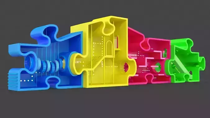 Playground Low-poly 3D model
